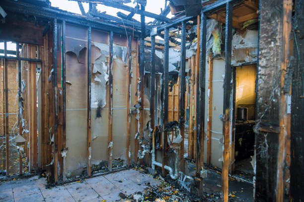 Professional Fire Damage Assessment technician working in Eagle, CO